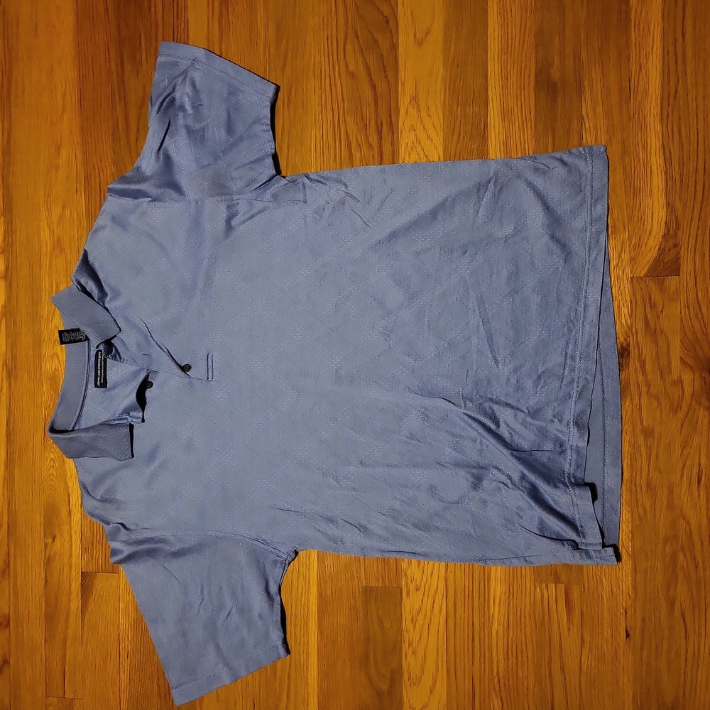 Men's Large Light Blue Golf Shirt